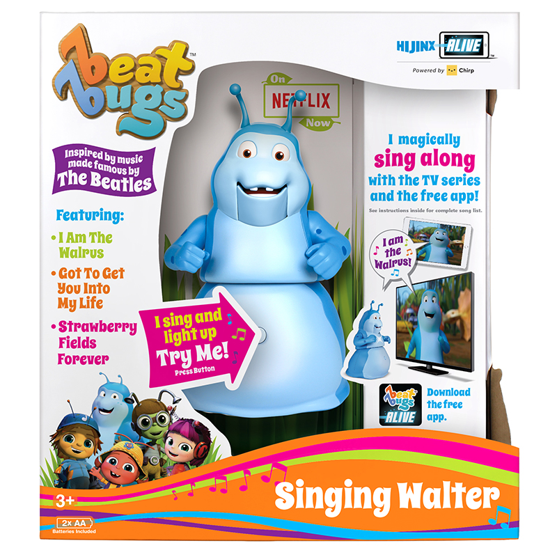 Sing along with the TV series & App Beat Bugs Singing Kumi Interactive toy 